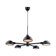 lafabryka.pl Nowoczesna lampa wisząca Nomi 5 DFTP Nordlux , czarna 2220163003